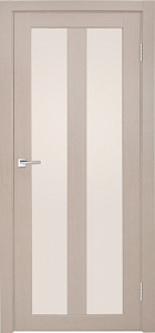 Товар Межкомнатная дверь Легенда Z-5 тон Кремовая лиственница Остекление Сатинат белое